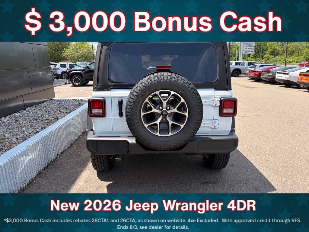 New 2026 Jeep Wrangler Unlimited Sport AWD/4WD image 8