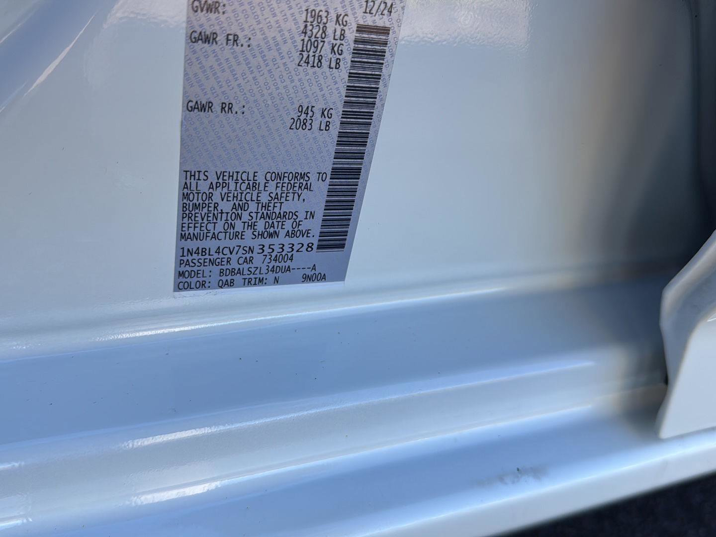 Used 2025 Nissan Altima 2.5 SR image 35