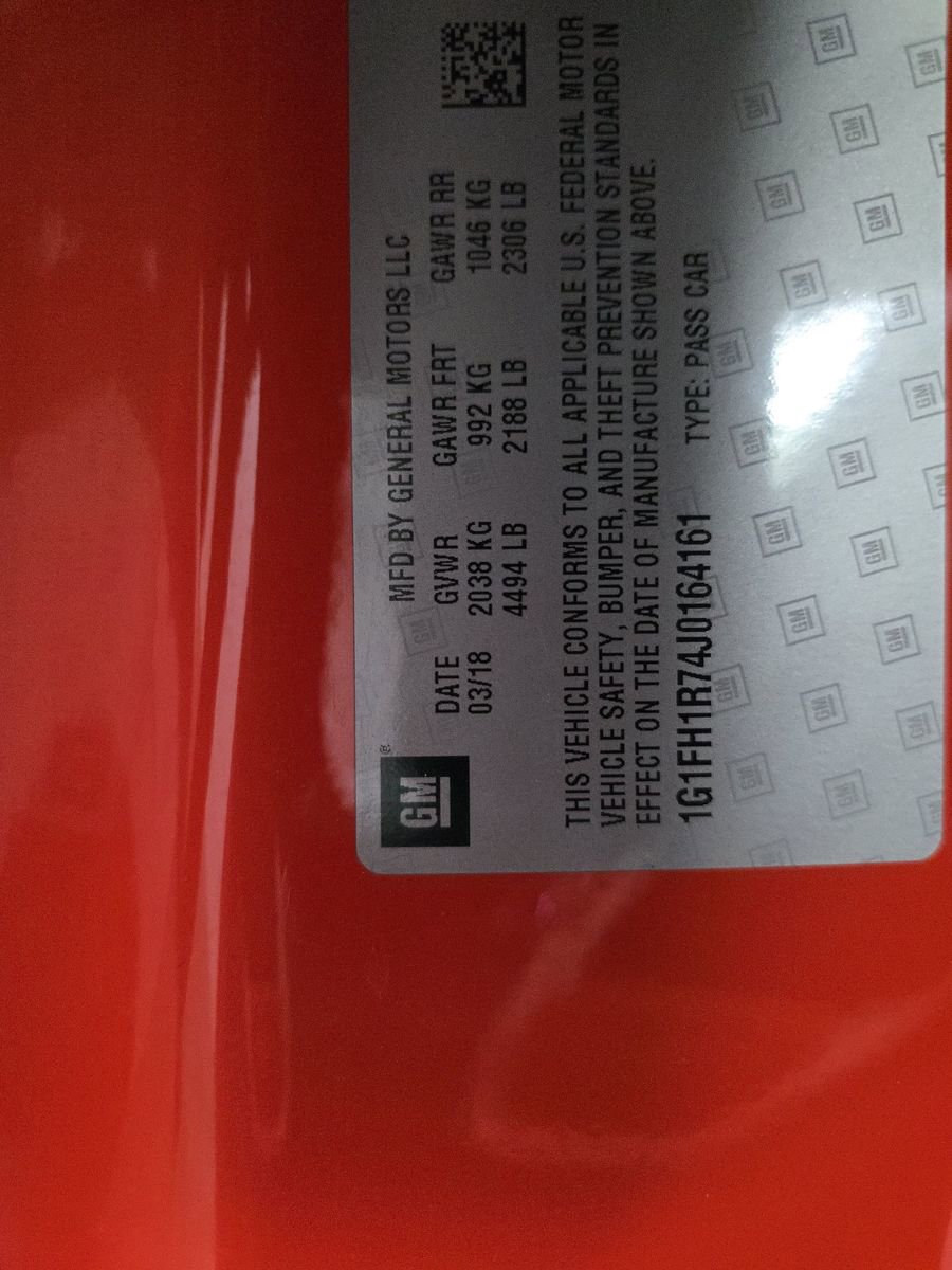 Used 2018 Chevrolet Camaro SS w/ Hot Wheels Edition image 15