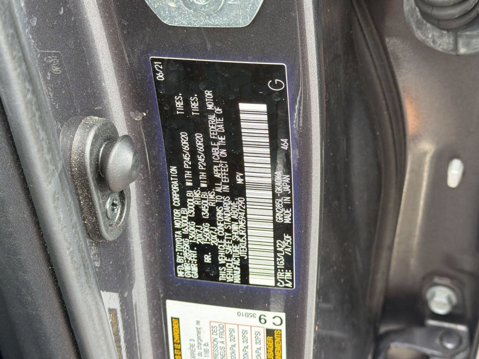 Certified 2021 Toyota 4Runner Limited AWD/4WD image 25