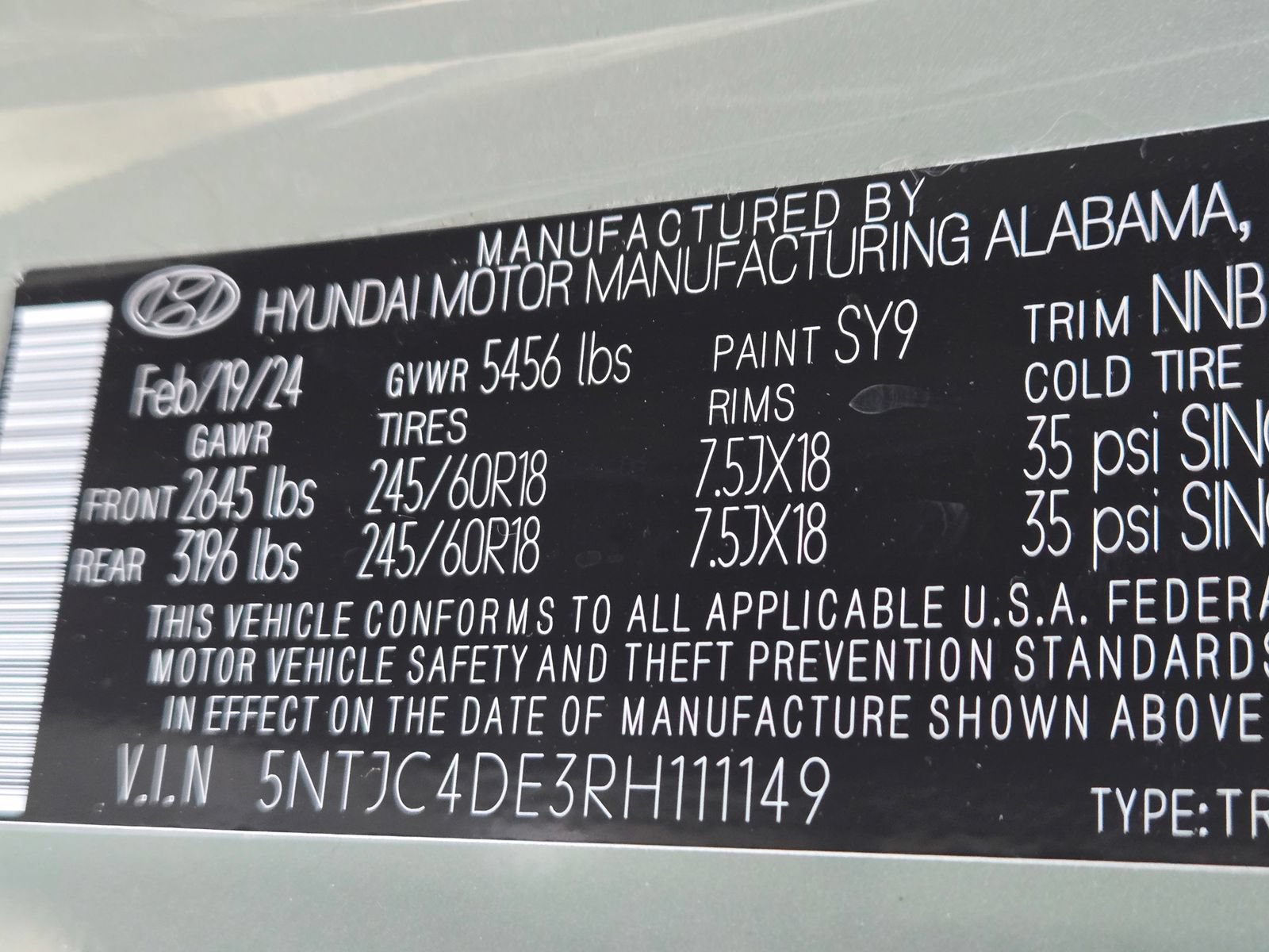 Certified 2024 Hyundai Santa Cruz SEL w/ Activity Package FWD image 32