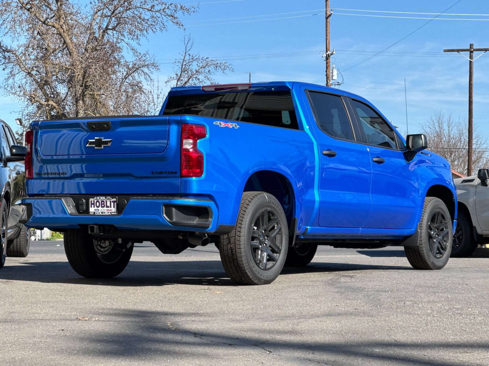 New 2026 Chevrolet Silverado 1500 Custom w/ LPO, Dark Essentials Package AWD/4WD image 3