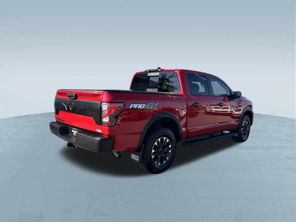 Used 2023 Nissan Titan PRO-4X w/ Off Road Protection Package AWD/4WD image 8