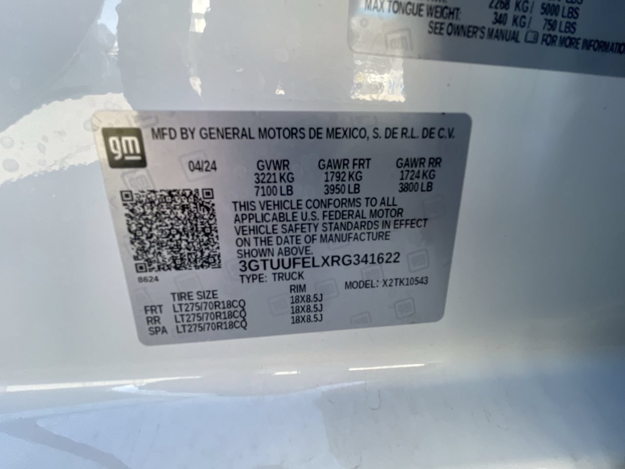 Used 2024 GMC Sierra 1500 AT4X AWD/4WD image 35