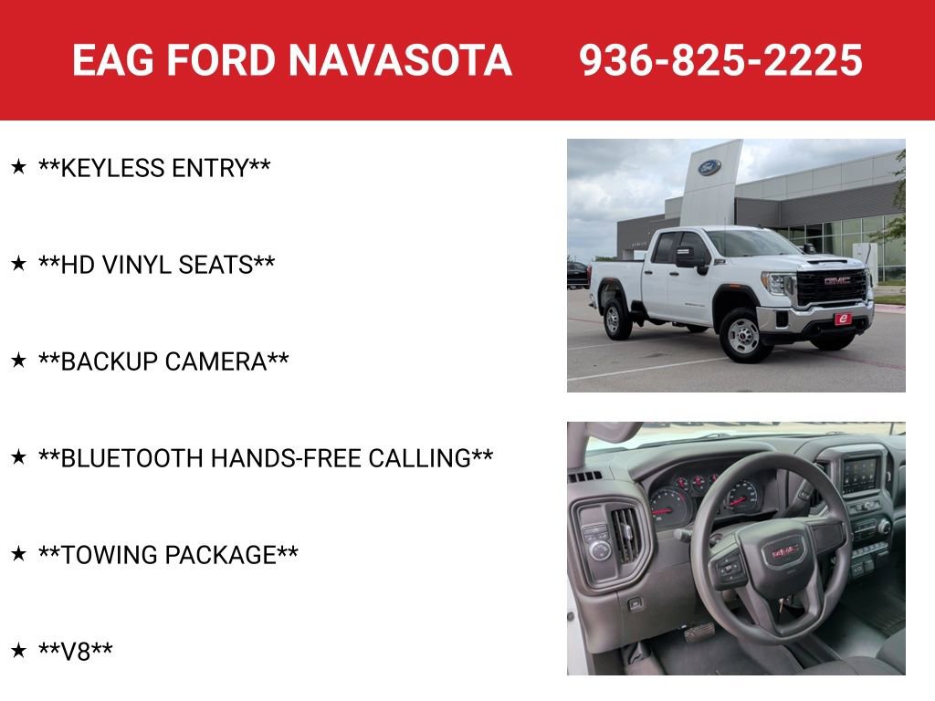 Used 2022 GMC Sierra 2500 Pro w/ Convenience Package RWD image 4