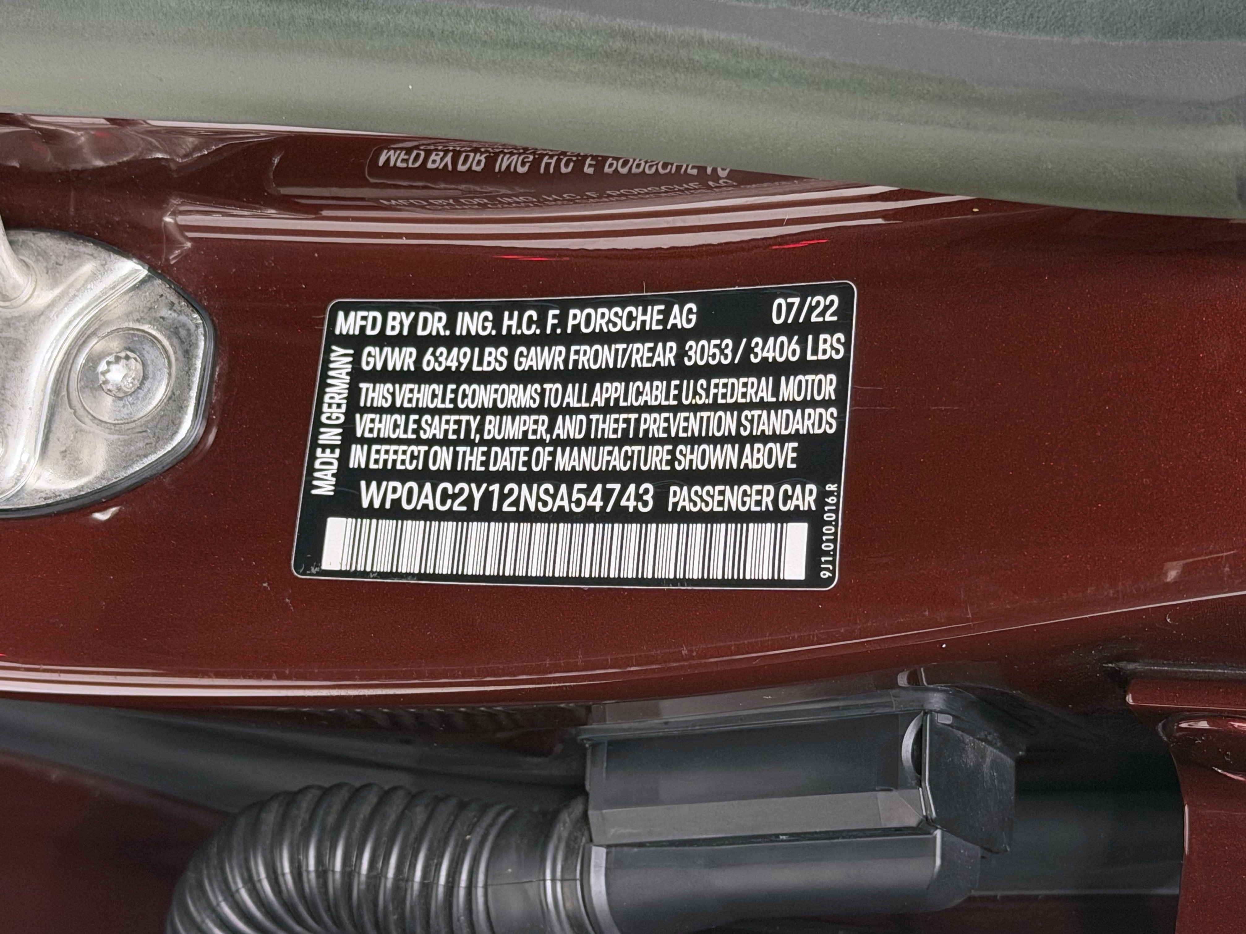 Certified 2022 Porsche Taycan Turbo AWD/4WD image 66