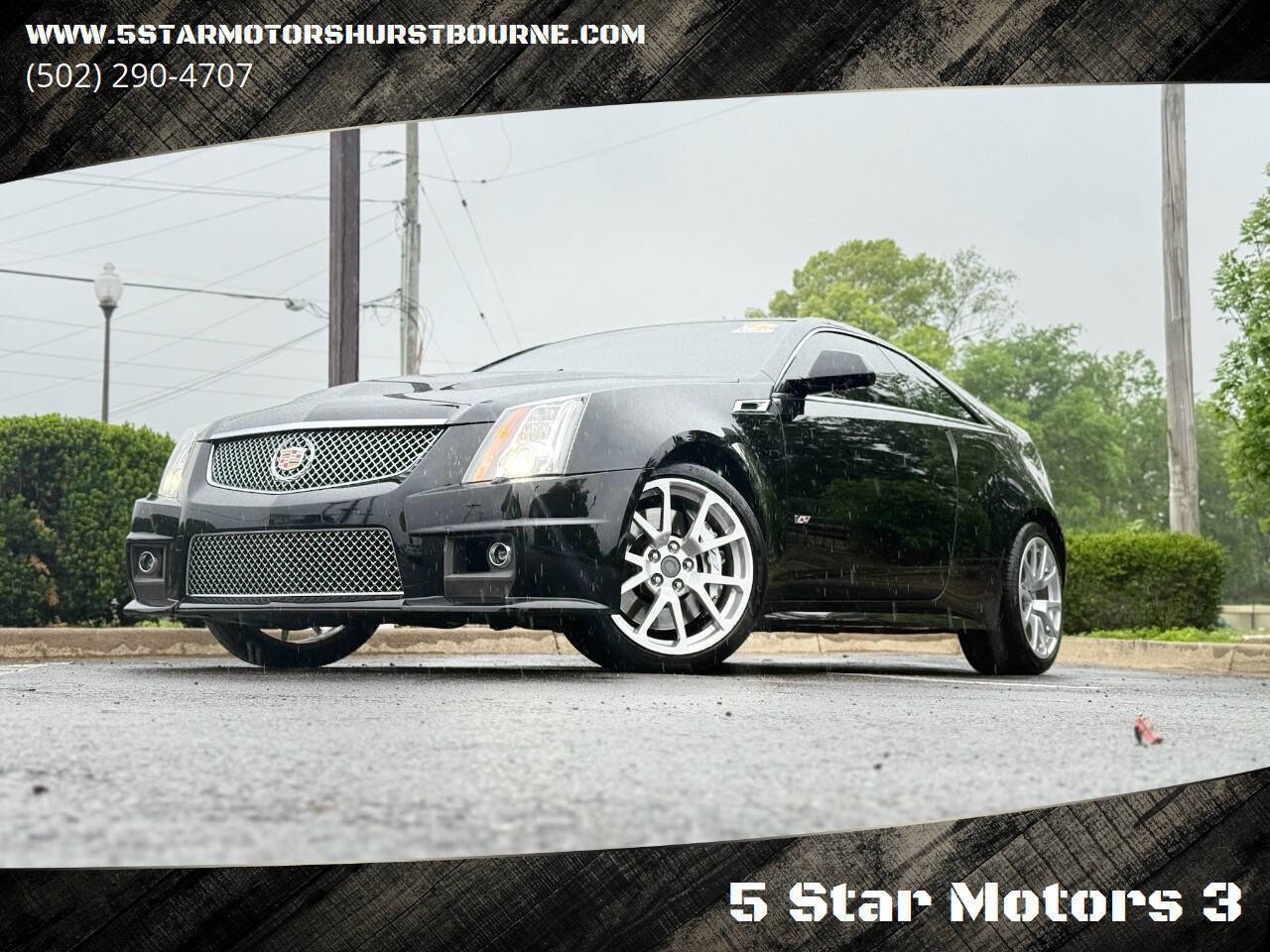 Used 2011 Cadillac CTS V w/ Wood Trim Package RWD image 1