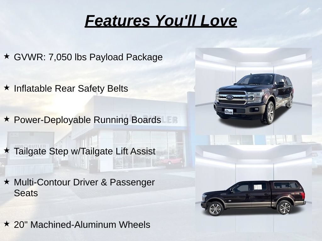 Used 2020 Ford F150 King Ranch w/ Equipment Group 601A Luxury AWD/4WD image 30