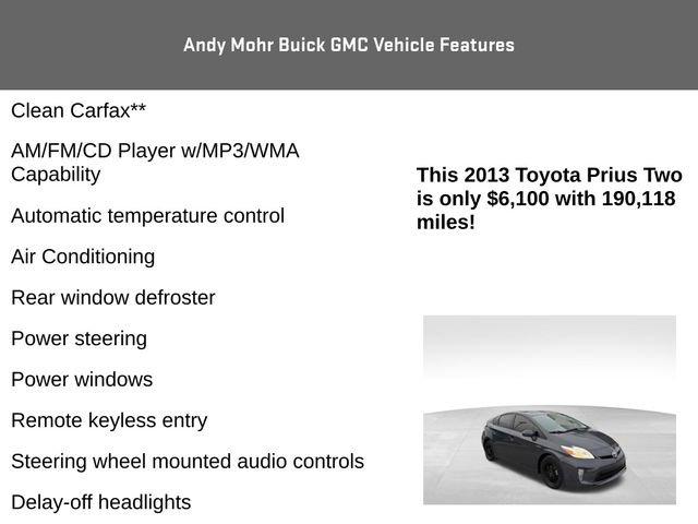 Used 2013 Toyota Prius Two image 4