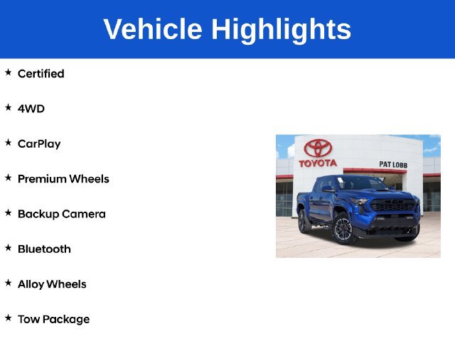 Certified 2025 Toyota Tacoma TRD Sport AWD/4WD image 5