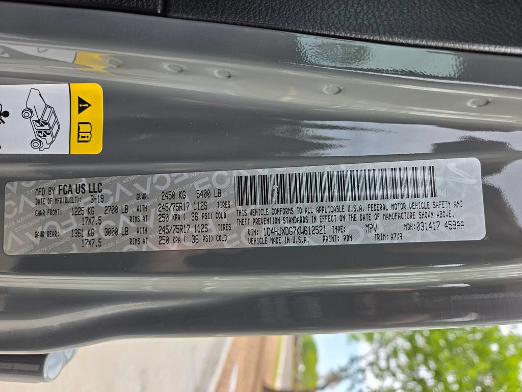 Used 2019 Jeep Wrangler Unlimited Sport S AWD/4WD image 21