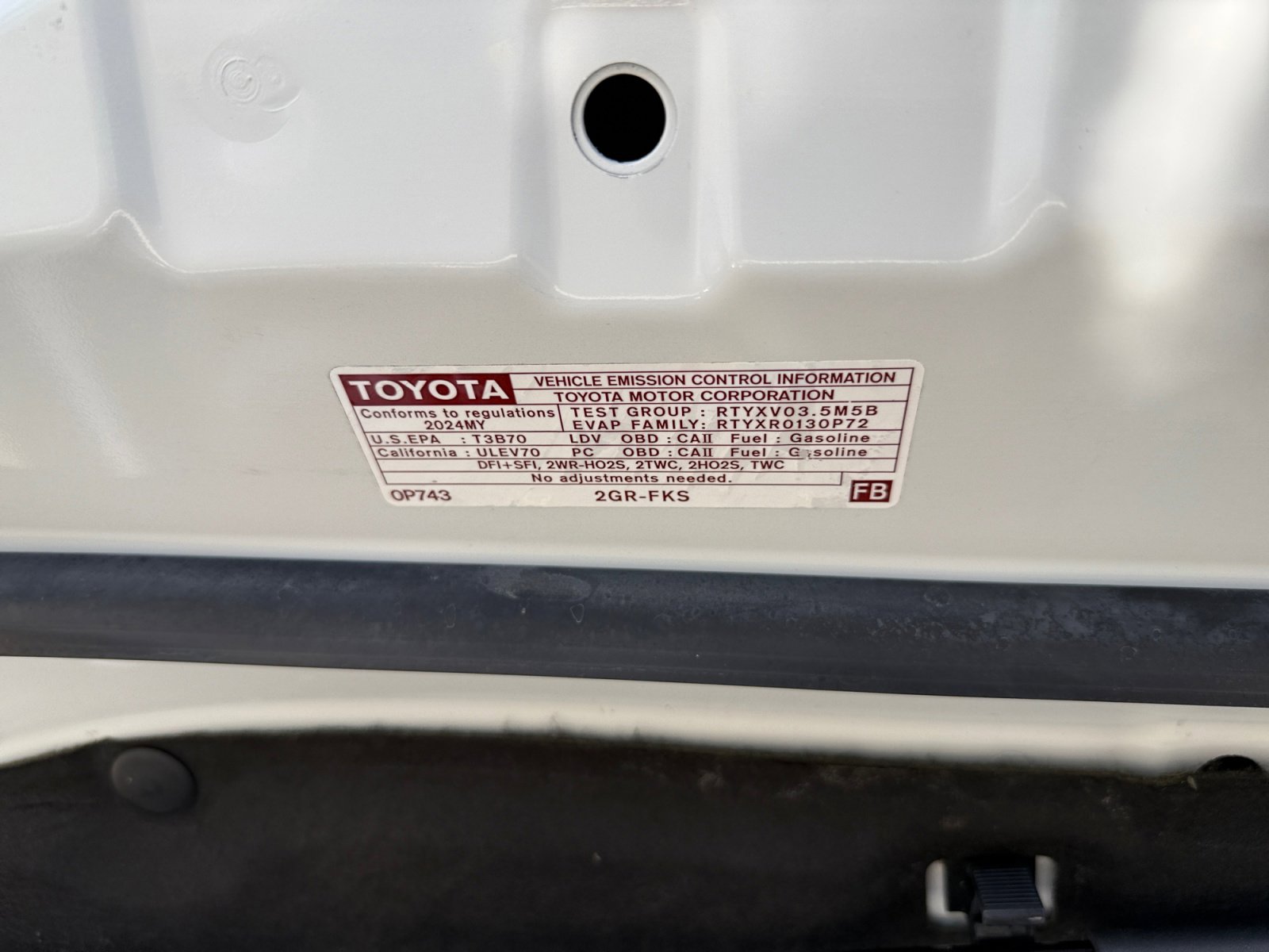 Used 2024 Toyota Camry TRD w/ TRD Package w/JBL Audio FWD image 13