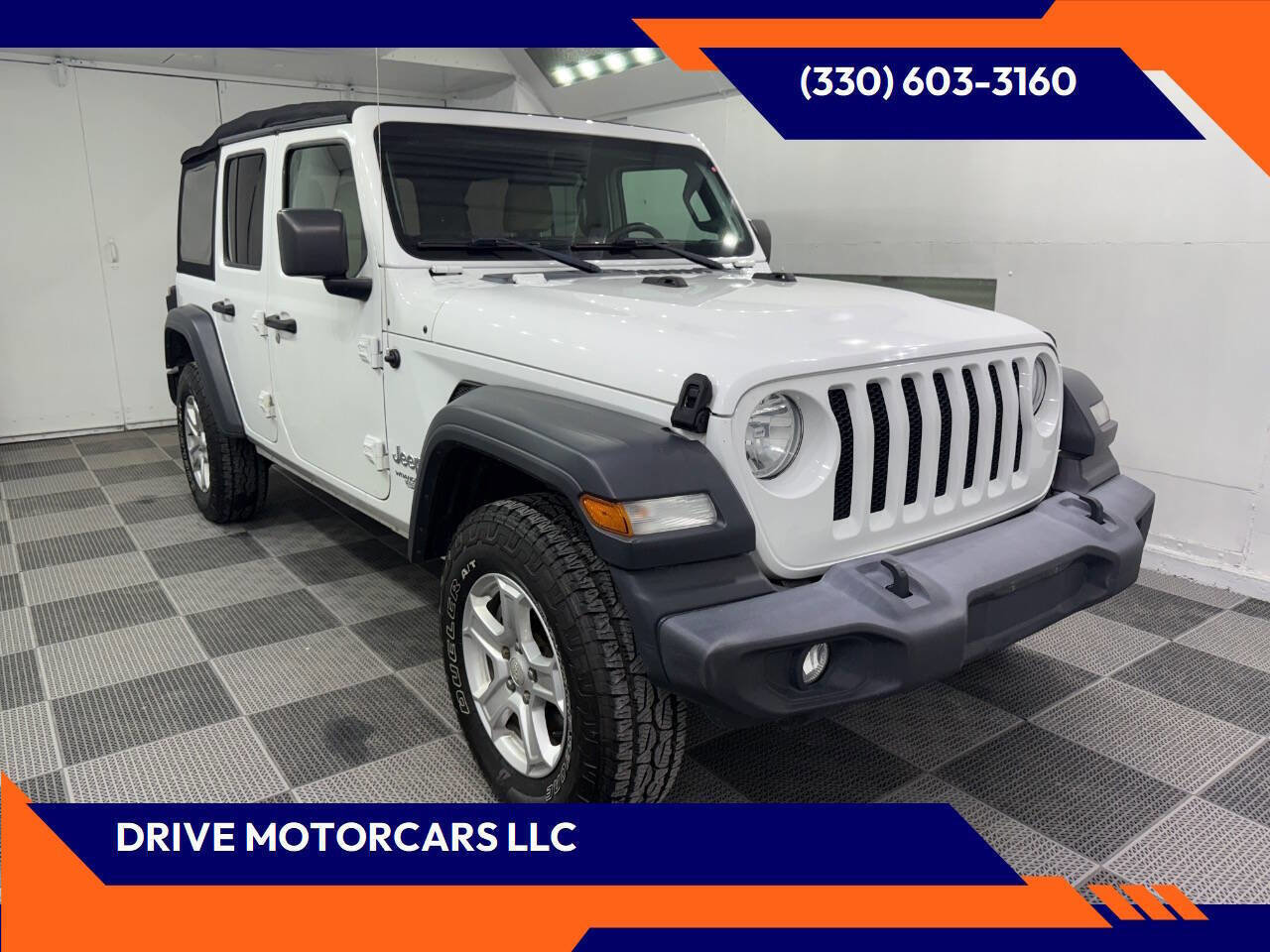 Used 2018 Jeep Wrangler Unlimited Sport S
