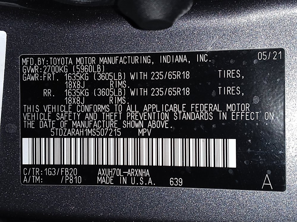 Used 2021 Toyota Highlander LE image 33