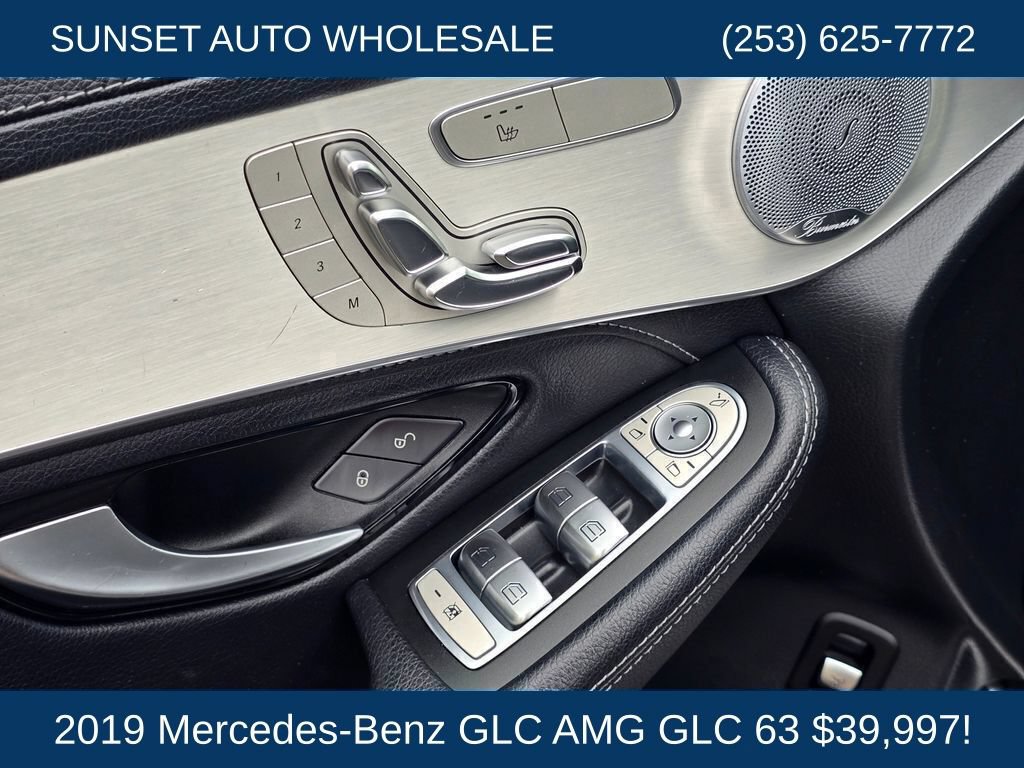 Used 2019 Mercedes-Benz GLC 63 AMG 4MATIC Coupe w/ Parking Assist Package image 35