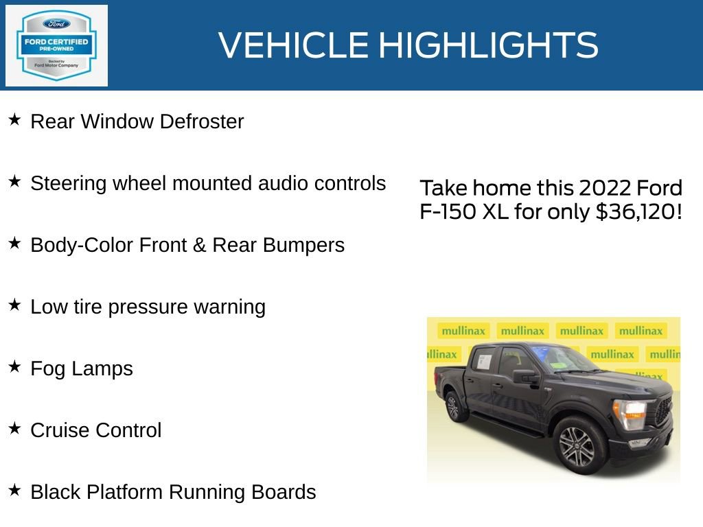 Used 2022 Ford F150 XL w/ STX Appearance Package image 35