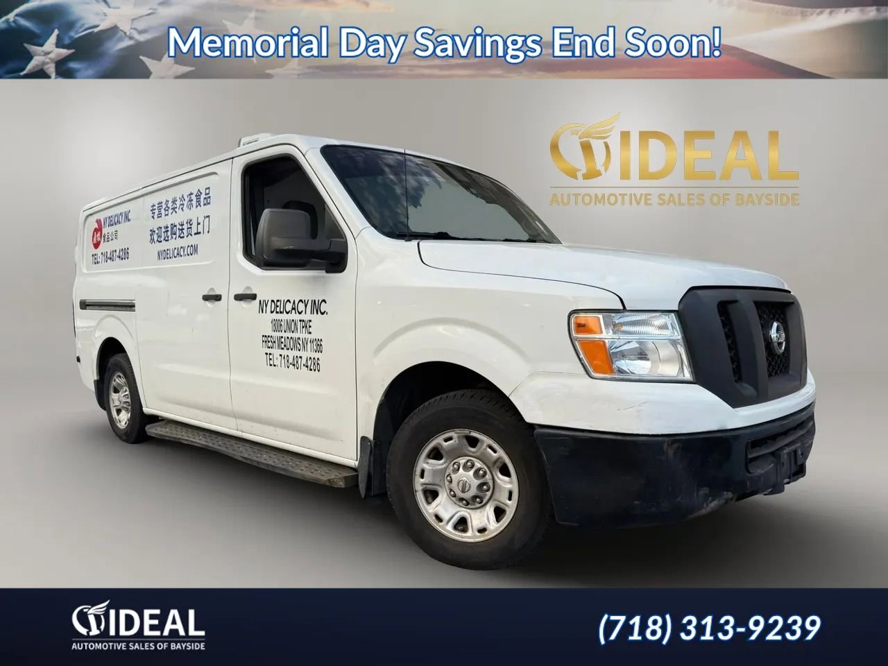 Used 2017 Nissan NV 1500 SV w/ Back Door Glass Package