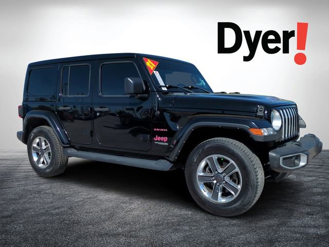 Used 2021 Jeep Wrangler Unlimited Sahara image 1