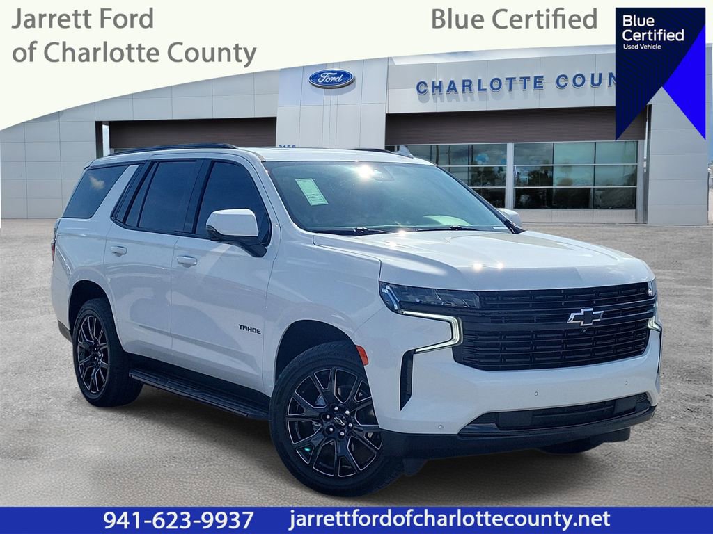 Used 2023 Chevrolet Tahoe RST w/ Luxury Package RWD image 1