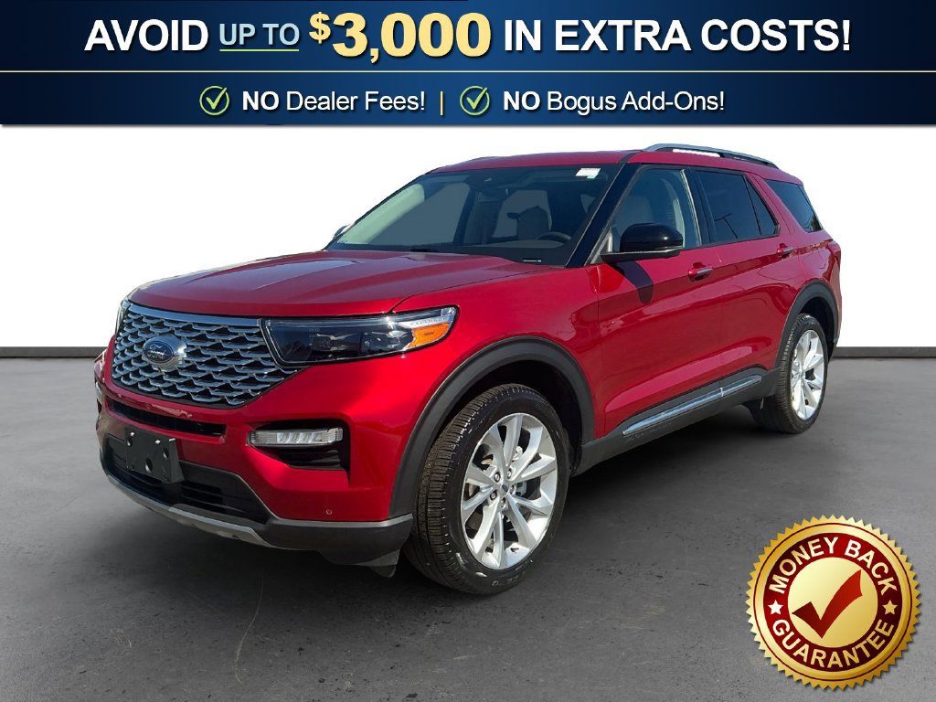 Certified 2023 Ford Explorer Platinum w/ Class IV Trailer Tow Package AWD/4WD 360° Tour