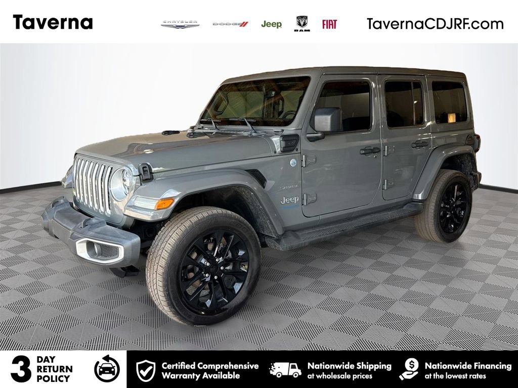 Used 2021 Jeep Wrangler Unlimited Sahara w/ Safety Group image 1