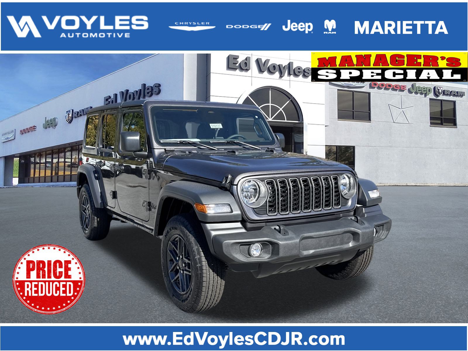 New 2025 Jeep Wrangler Unlimited Sport AWD/4WD image 1