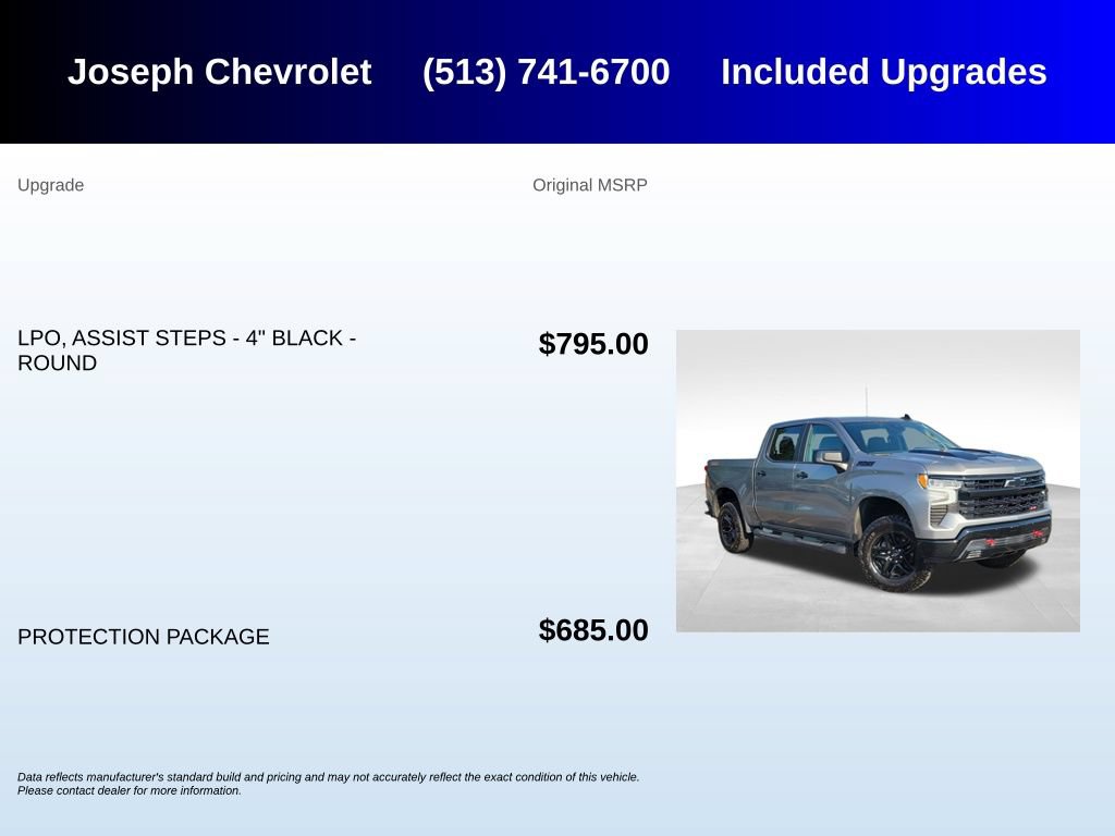 Used 2023 Chevrolet Silverado 1500 LT Trail Boss w/ Protection Package AWD/4WD image 5