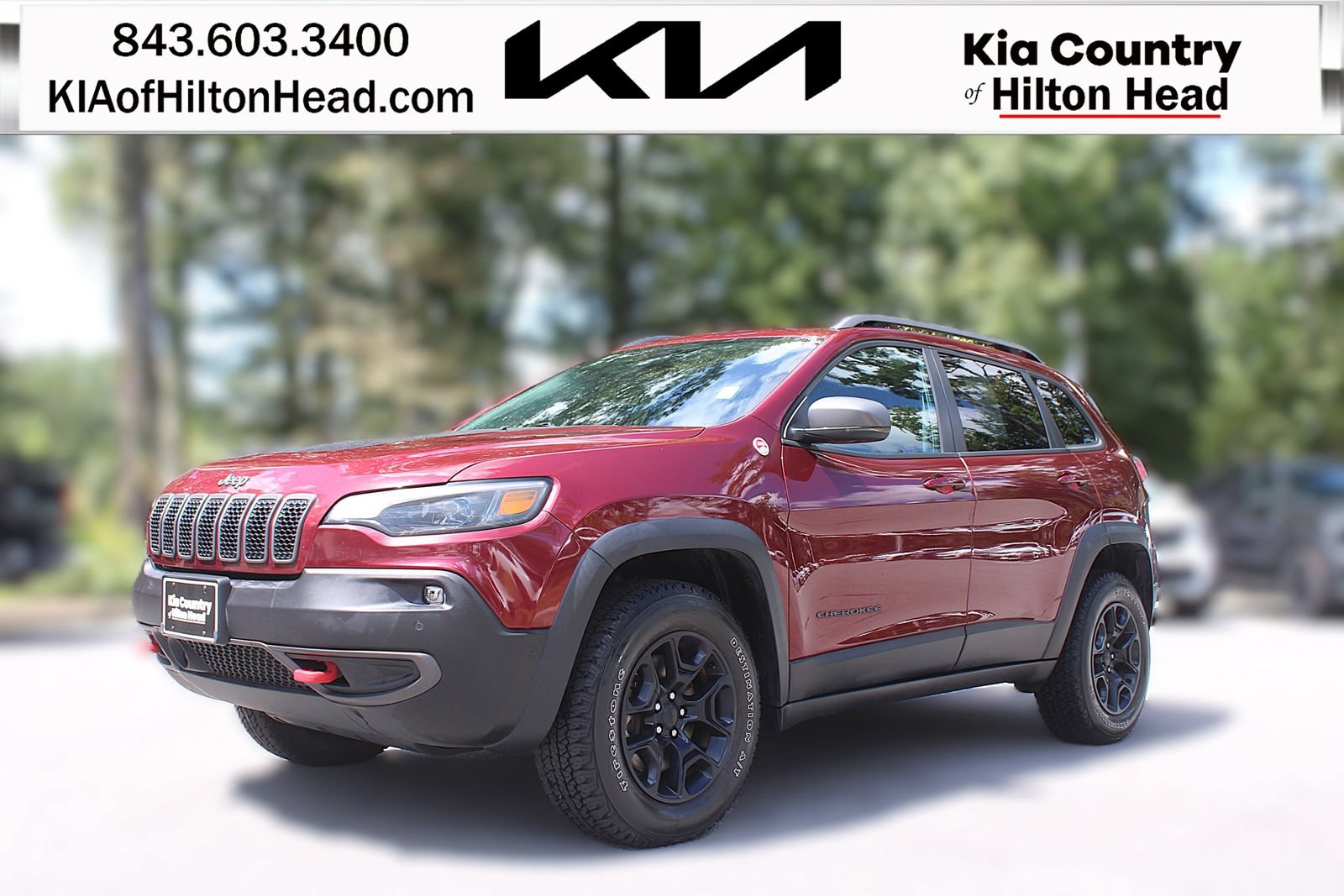 Used 2021 Jeep Cherokee Trailhawk w/ Sun, Sound & Nav Group