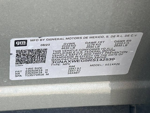 Used 2024 Chevrolet Equinox RS w/ RS Leather Package image 38