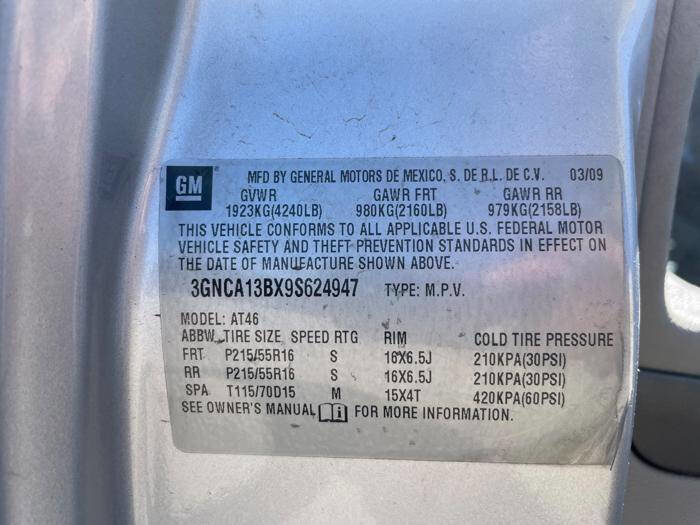 Used 2009 Chevrolet HHR LS FWD image 40