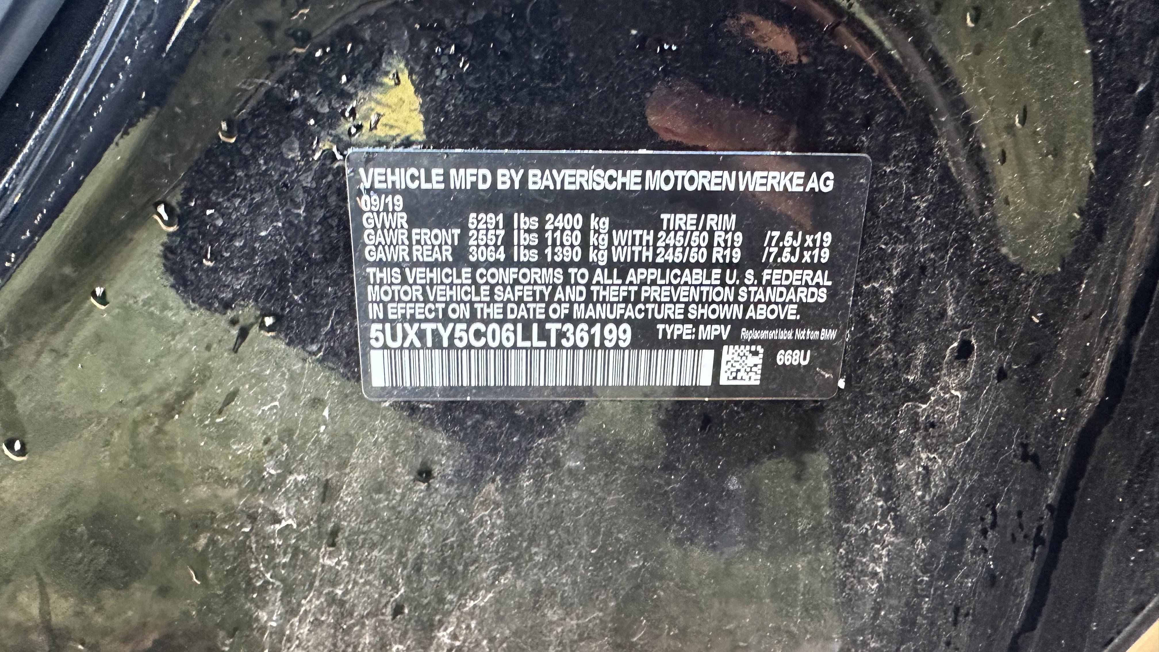 Used 2020 BMW X3 xDrive30i w/ Premium Package image 34