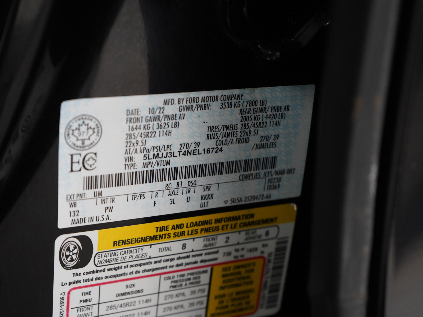 Used 2022 Lincoln Navigator L Reserve w/ Equipment Group 201A image 32