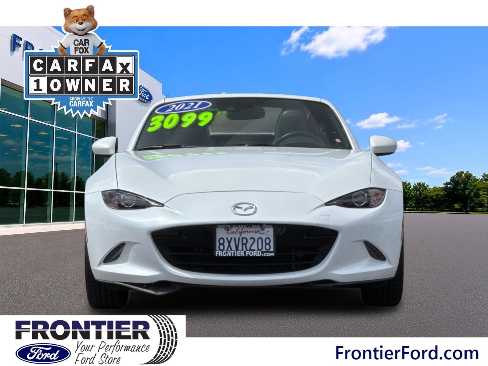 Used 2021 MAZDA MX-5 Miata RF Grand Touring RWD image 11