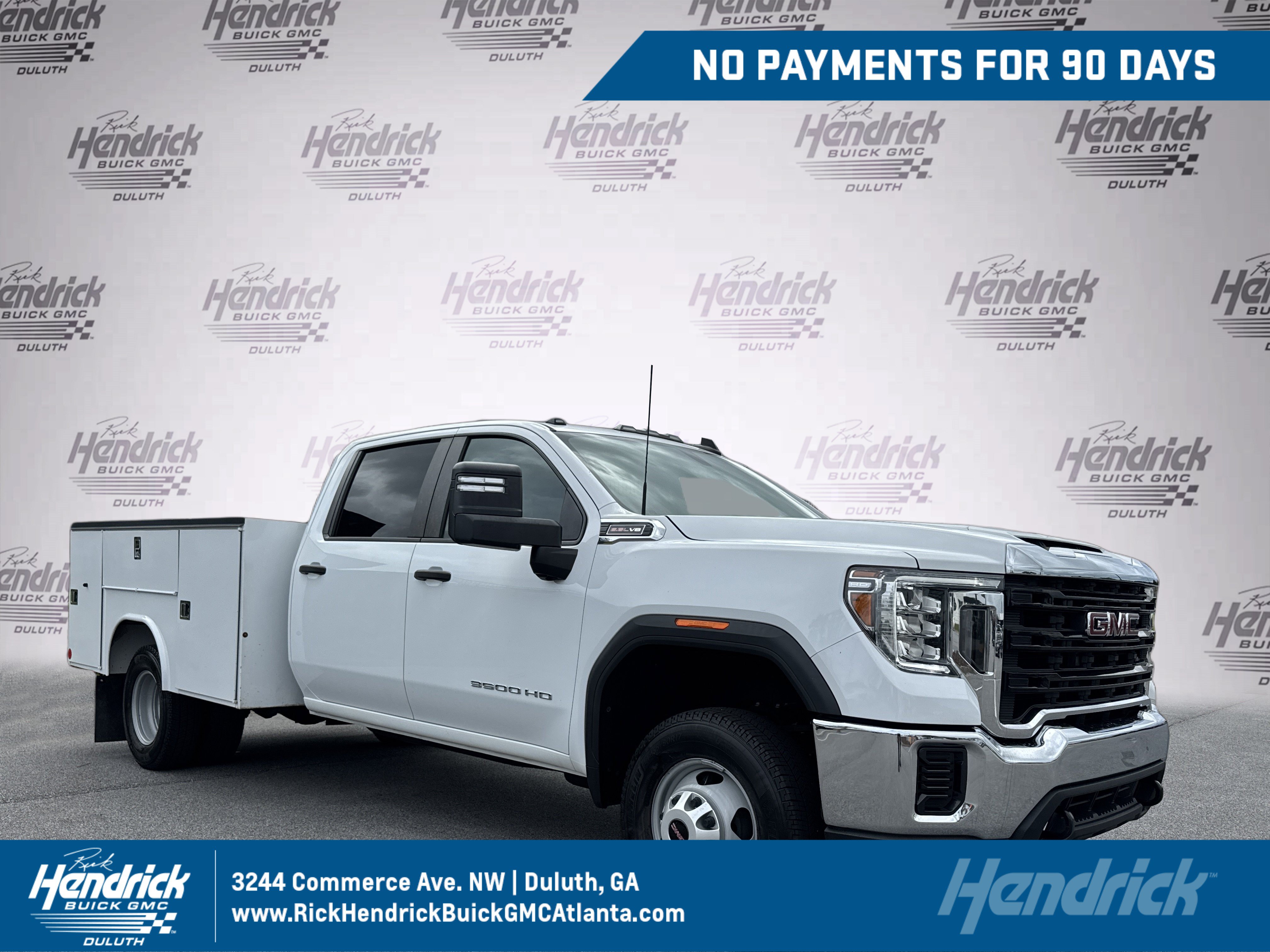 Used 2022 GMC Sierra 3500 Pro w/ Convenience Package RWD image 1
