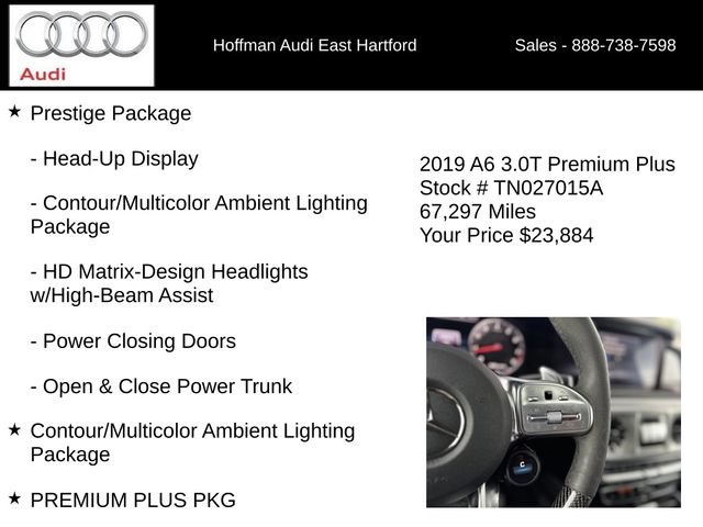 Used 2019 Audi A6 3.0T Premium Plus AWD/4WD image 24