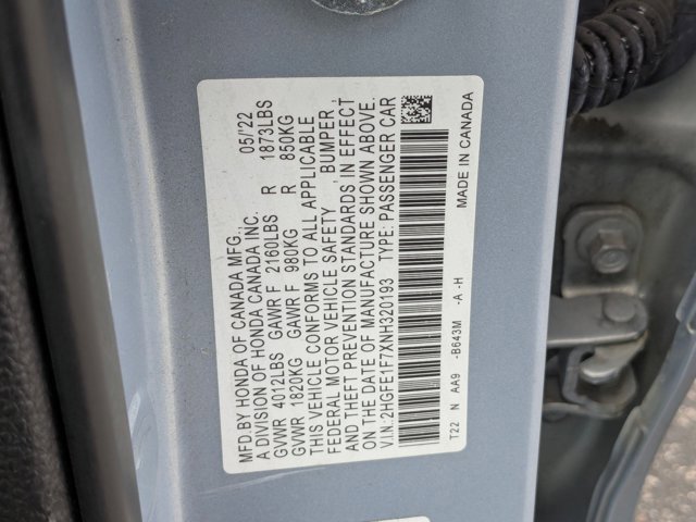 Used 2022 Honda Civic EX image 24