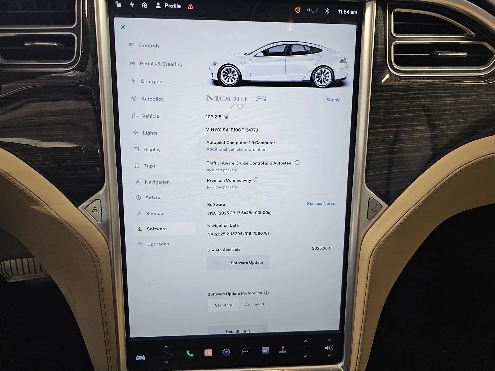Used 2016 Tesla Model S 70 RWD image 16