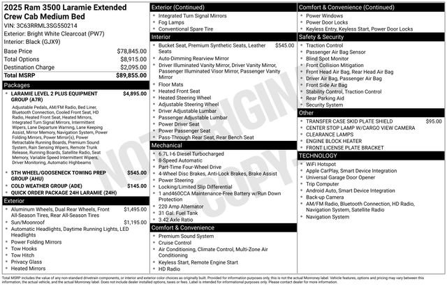 New 2025 RAM 3500 Laramie image 33