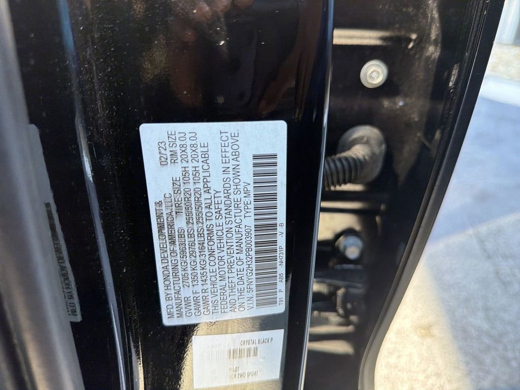 Certified 2023 Honda Pilot Sport image 31