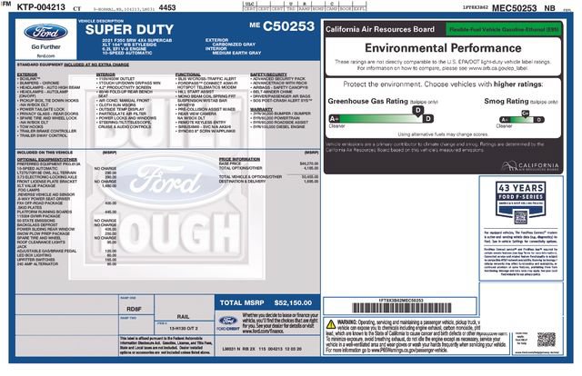Used 2021 Ford F350 XLT w/ XLT Value Package AWD/4WD image 3