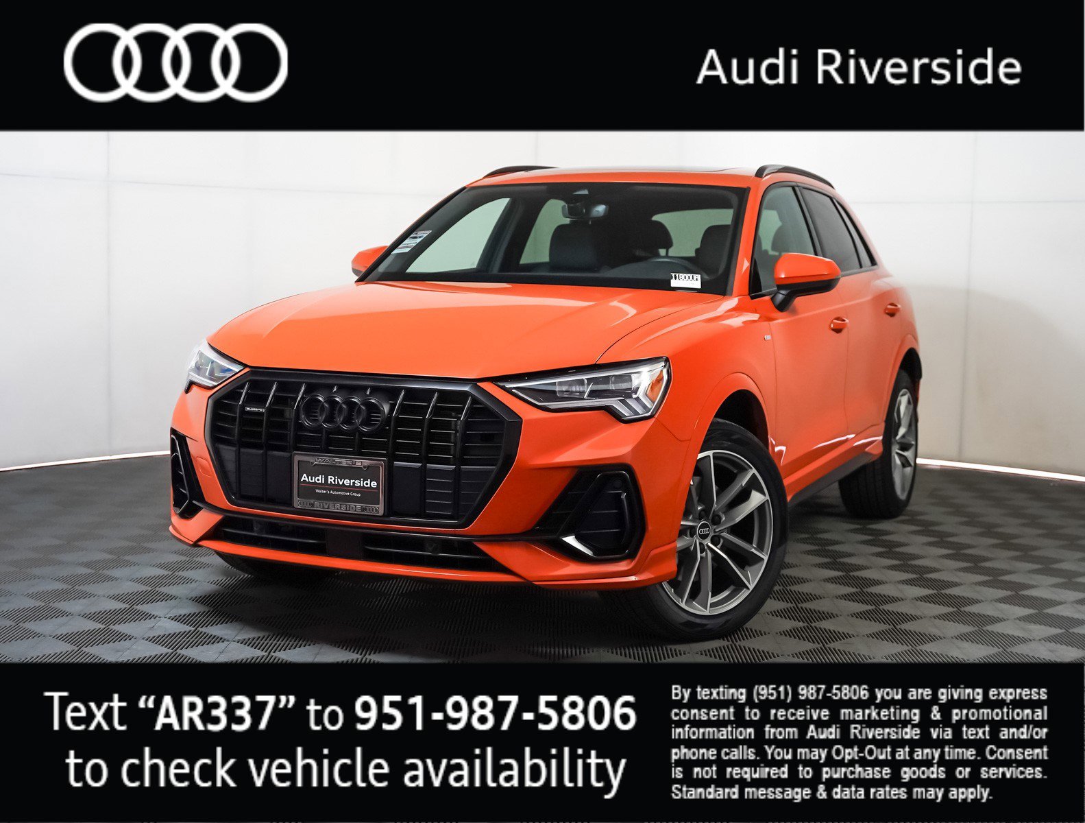 Certified 2023 Audi Q3 2.0T Premium w/ Black Optic Sport Package image 1