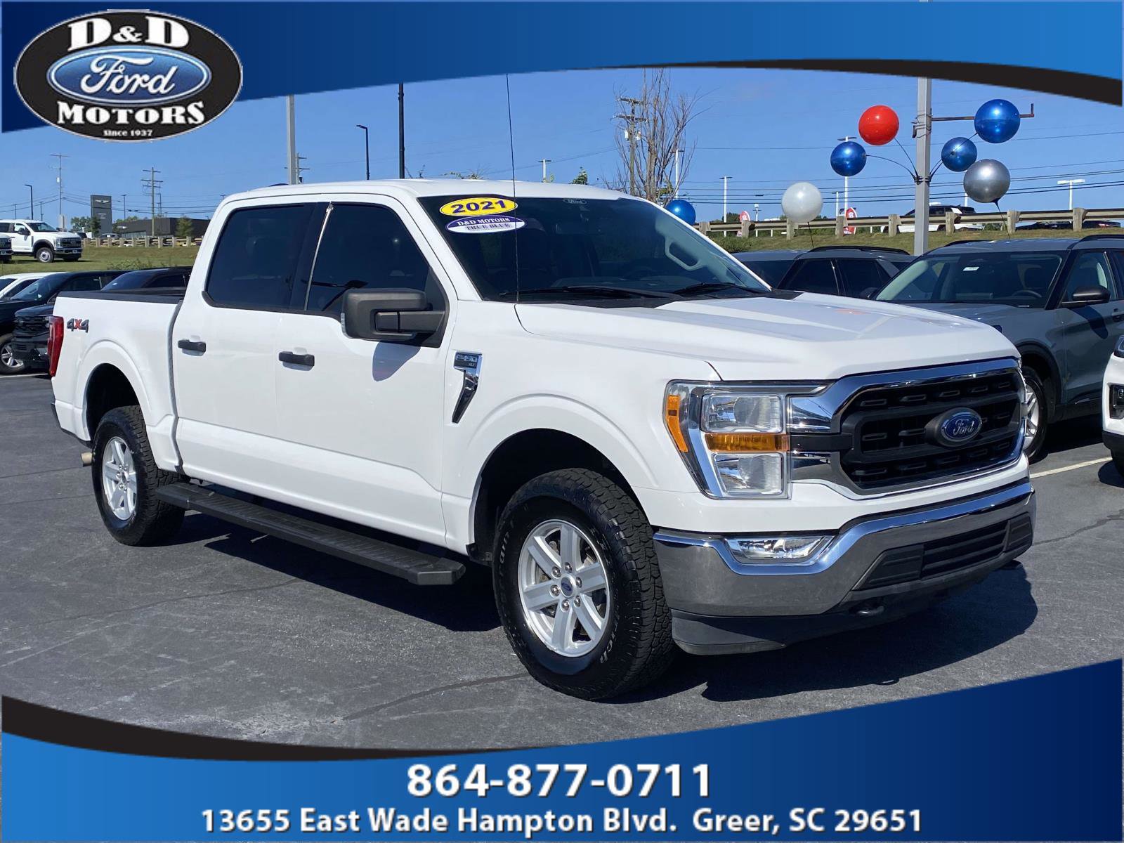 Used 2021 Ford F150 XLT w/ Equipment Group 301A Mid