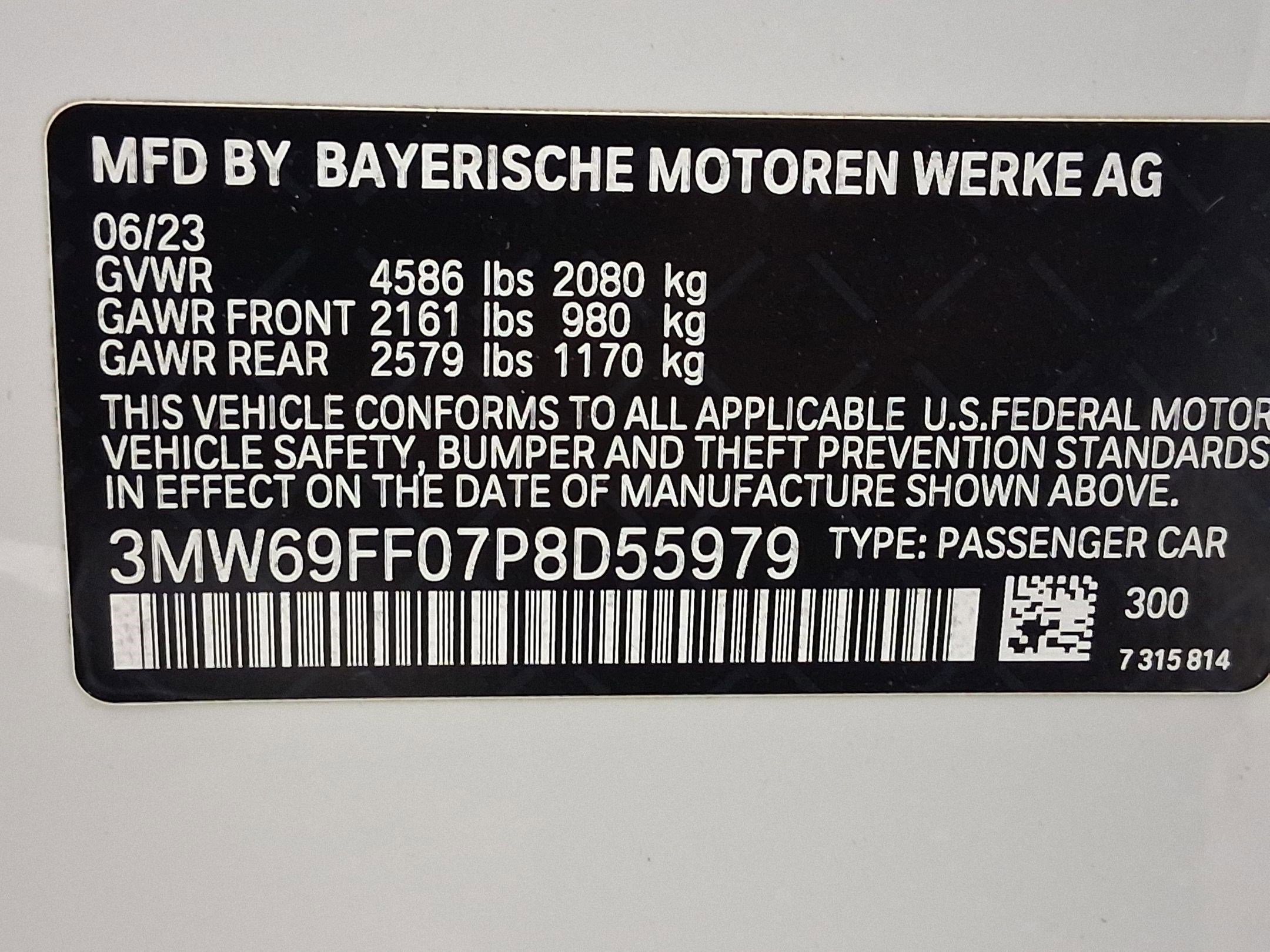 Certified 2023 BMW 330i Sedan w/ Driving Assistance Package image 19