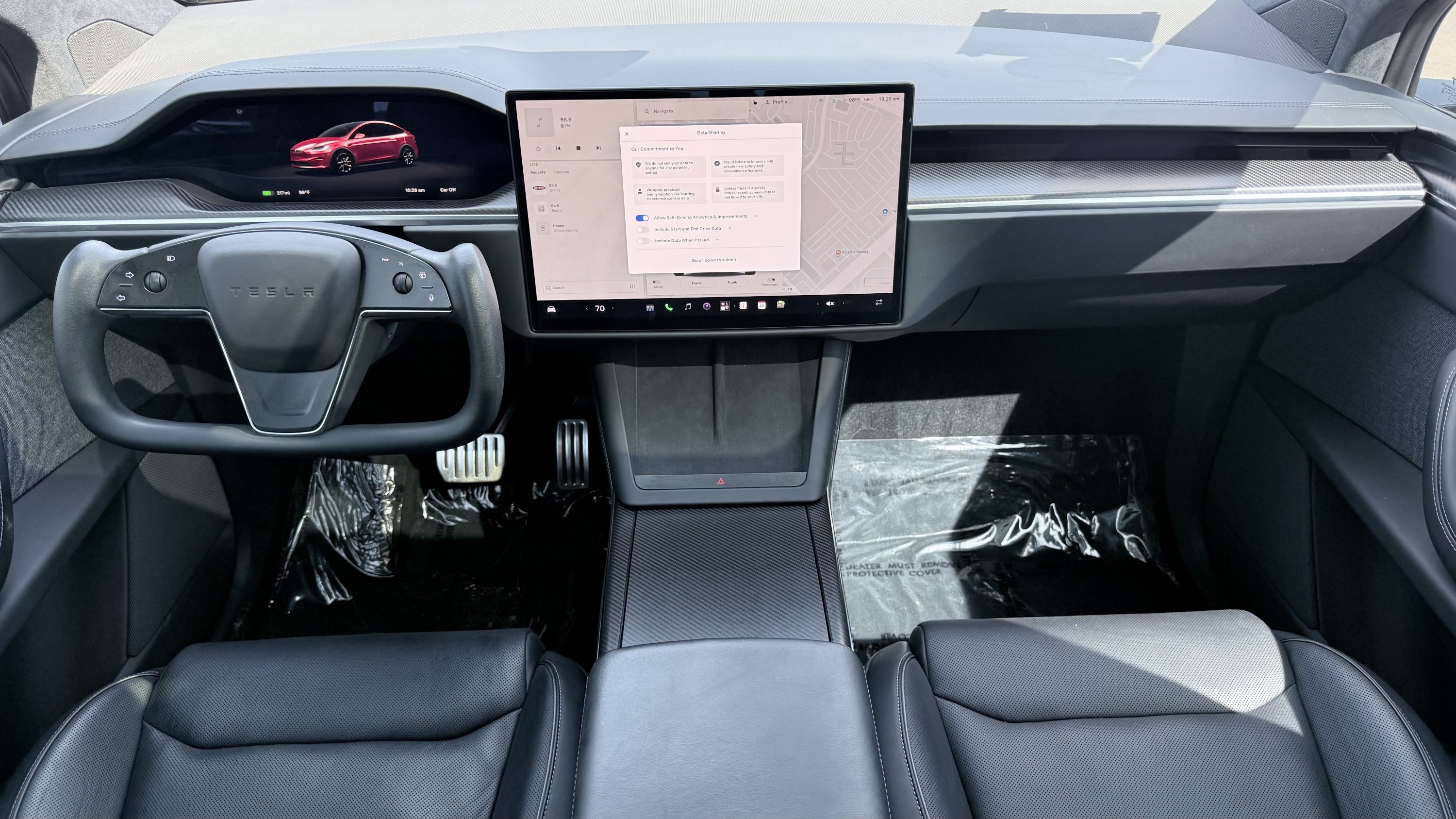 Used 2023 Tesla Model X Plaid AWD/4WD image 2