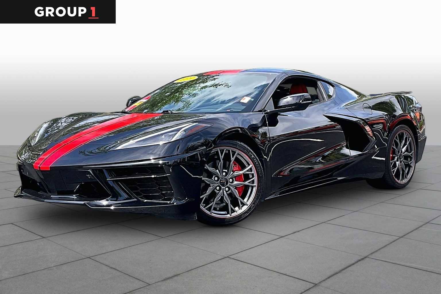 Certified 2023 Chevrolet Corvette Stingray Preferred Cpe w/ 2LT RWD image 1