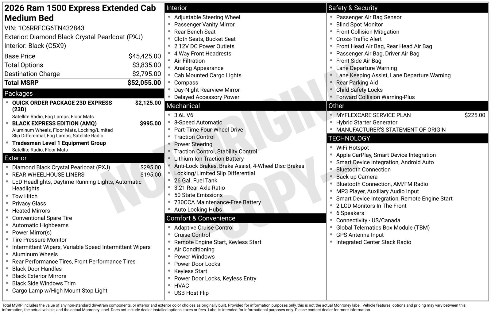 New 2026 RAM 1500 Express AWD/4WD image 33
