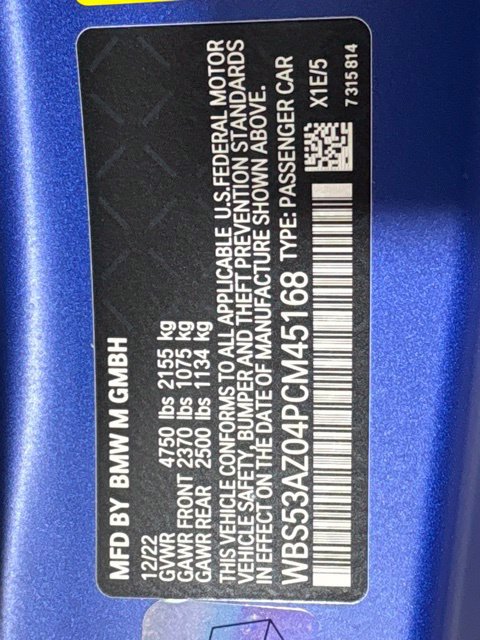 Used 2023 BMW M4 Coupe w/ M Carbon Exterior Package RWD image 45