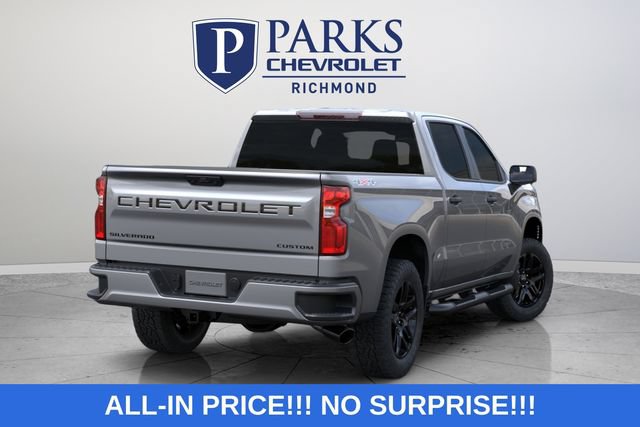 New 2026 Chevrolet Silverado 1500 Custom w/ Turbomax Blackout Package AWD/4WD image 7