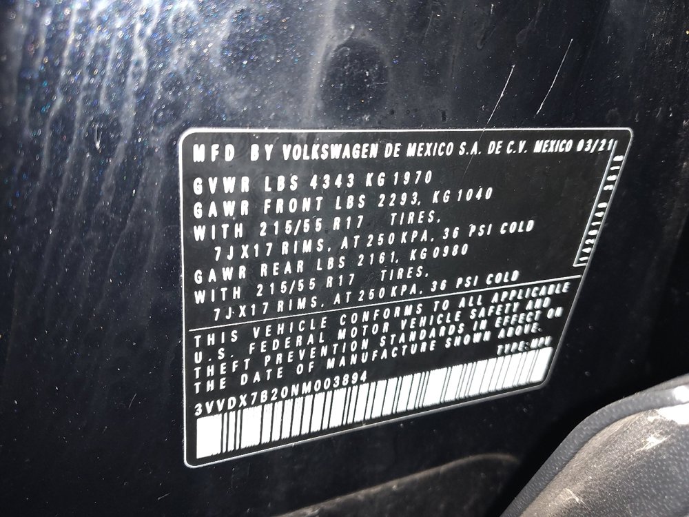 Used 2022 Volkswagen Taos S image 33