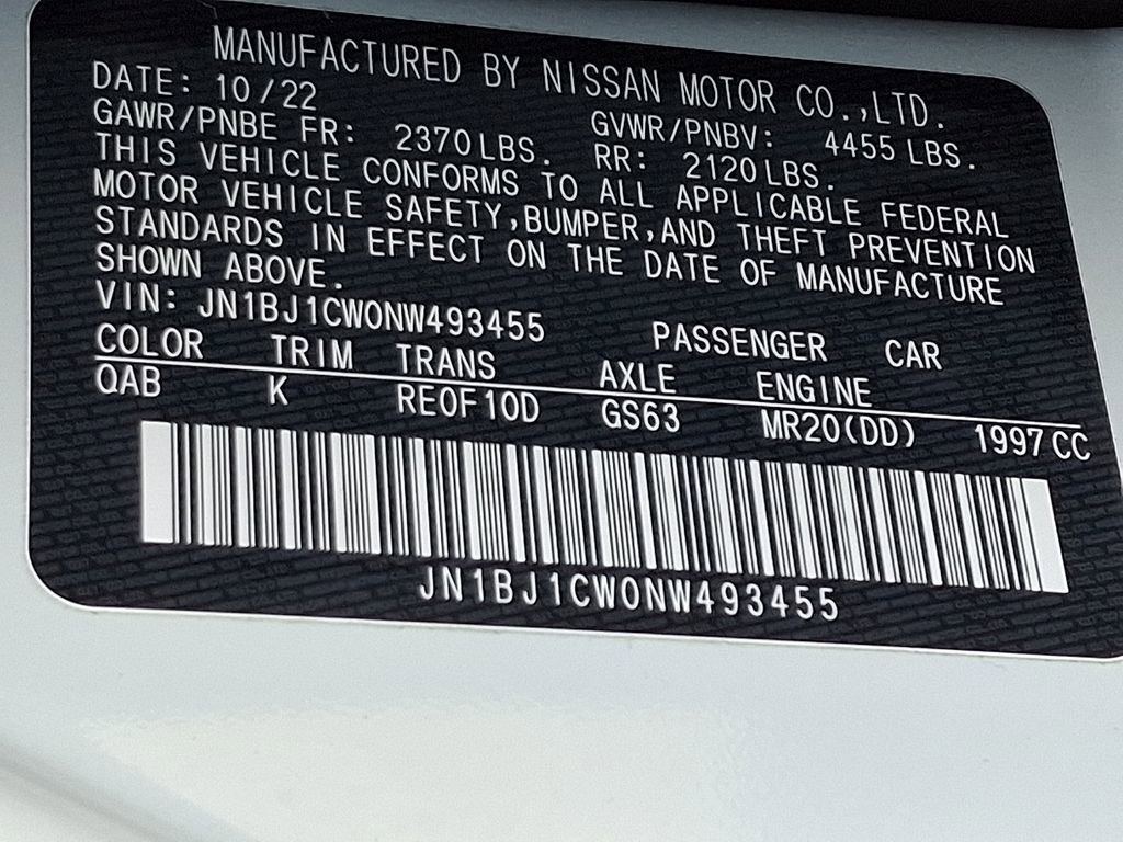 Certified 2022 Nissan Rogue Sport SL image 26